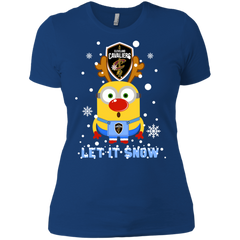 Minion Cleveland Cavaliers Primary Ugly Christmas Sweaters Let It Snow Ladies' Shirt - The White Eagles