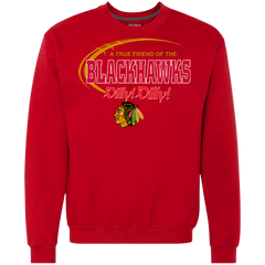 Dilly Dilly A True Friend Of The Chicago Blackhawks Sweatshirt - The White Eagles