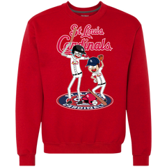St Louis Cardinals Baseball Rick And Morty Sweatshirt - The White Eagles