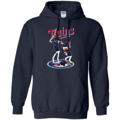 Minnesota Twins Baseball Rick And Morty Hoodie - The White Eagles