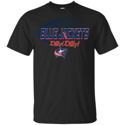 Dilly Dilly A True Friend Of The Columbus Blue Jackets Cotton T-Shirt - The White Eagles