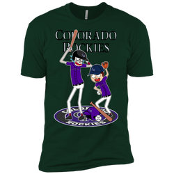 Colorado Rockies Baseball Rick And Morty Men's Sleeve Shirt - The White Eagles
