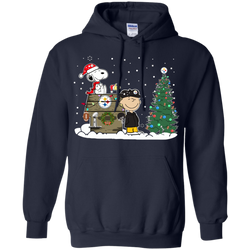 Pittsburgh Steelers Snoopy The Peanuts Ugly Christmas Sweater  Super Bowl Hoodie - The White Eagles