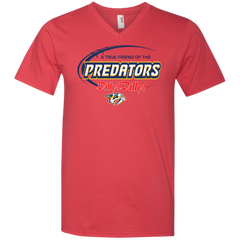 Dilly Dilly A True Friend Of The Nashville Predators Men's V-Neck T-Shirt - The White Eagles