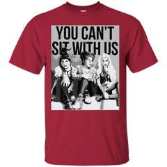 You Can't Sit With Us Hocus Horror Halloween Shirt Cotton T-Shirt - The White Eagles