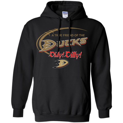Dilly Dilly A True Friend Of The Anaheim Ducks Hoodie - The White Eagles