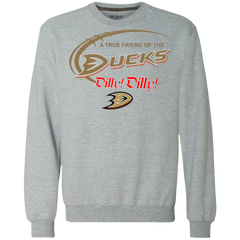 Dilly Dilly A True Friend Of The Anaheim Ducks Sweatshirt - The White Eagles