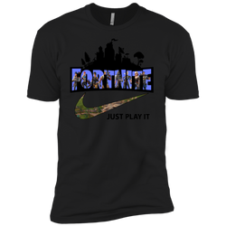 Fortnite Just Play It Nike Logo Men's Sleeve Shirt - The White Eagles