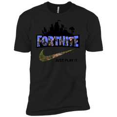 Fortnite Just Play It Nike Logo Men's Sleeve Shirt - The White Eagles