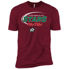 Dilly Dilly A True Friend Of The Dallas Stars Men's Sleeve Shirt - The White Eagles