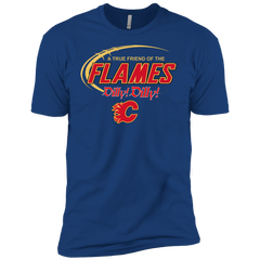 Dilly Dilly A True Friend Of The Calgary Flames Men's Sleeve Shirt - The White Eagles