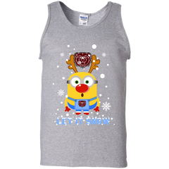 Minion Missouri State Bears Ugly Christmas Sweaters Let It Snow Tank Top - The White Eagles