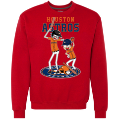 Houston Astros Baseball Rick And Morty Sweatshirt - The White Eagles