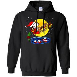 Snoopy Santa Claus Christmas The Peanuts Movie Hoodie - The White Eagles