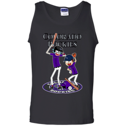 Colorado Rockies Baseball Rick And Morty Tank Top - The White Eagles