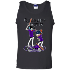 Colorado Rockies Baseball Rick And Morty Tank Top - The White Eagles
