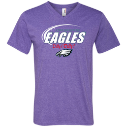 Nfl Dilly Dilly Philadelphia Eagles A True Friend Of The Eagles Men's V-Neck T-Shirt - The White Eagles