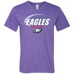 Nfl Dilly Dilly Philadelphia Eagles A True Friend Of The Eagles Men's V-Neck T-Shirt - The White Eagles