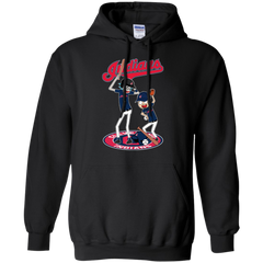 Cleveland Indians Baseball Rick And Morty Hoodie - The White Eagles