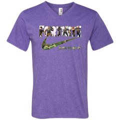 Fortnite Nike Camo Just Play It Shirts Men's V-Neck T-Shirt - The White Eagles
