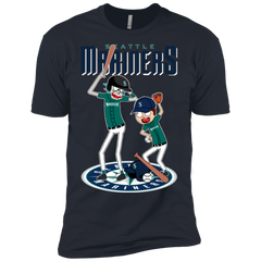 Seattle Mariners Baseball Rick And Morty Men's Sleeve Shirt - The White Eagles