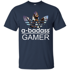 A-badass Gamer Fortnite Adidas Cotton T-Shirt - The White Eagles