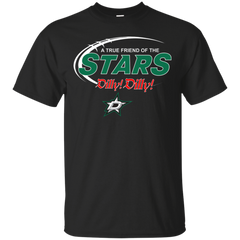 Dilly Dilly A True Friend Of The Dallas Stars Cotton T-Shirt - The White Eagles