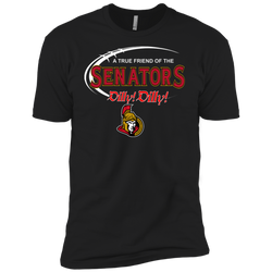 Dilly Dilly A True Friend Of The Ottawa Senators Men's Sleeve Shirt - The White Eagles