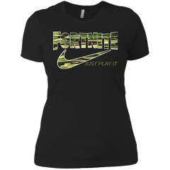 Fortnite Nike Just Play It Camo Ladies' Shirt - The White Eagles
