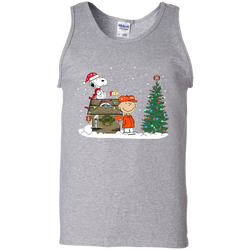 Denver Broncos Snoopy The Peanuts Ugly Christmas Sweater  Super Bowl Tank Top - The White Eagles