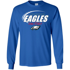Nfl Dilly Dilly Philadelphia Eagles A True Friend Of The Eagles LS Cotton T-Shirt - The White Eagles