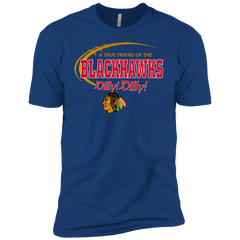 Dilly Dilly A True Friend Of The Chicago Blackhawks Men's Sleeve Shirt - The White Eagles