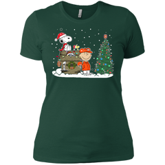 Denver Broncos Snoopy The Peanuts Ugly Christmas Sweater  Super Bowl Ladies' Shirt - The White Eagles