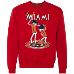Miami Marlins Baseball Rick And Morty Sweatshirt - The White Eagles