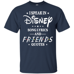 Disney Song Lyrics And Friends Quotes Shirt Cotton T-Shirt - The White Eagles