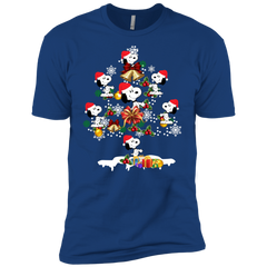 Christmas Is Coming Snoopy The Peanuts Movies Santa Claus Ugly Christmas Sweater Men's Sleeve Shirt - The White Eagles