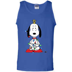 Snoopy Christmas Tree The Peanuts Movie Snoopy Tank Top - The White Eagles