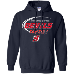 Dilly Dilly A True Friend Of The New Jersey Devils Hoodie - The White Eagles