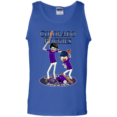 Colorado Rockies Baseball Rick And Morty Tank Top - The White Eagles