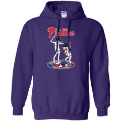 Philadelphia Phillies Baseball Rick And Morty Hoodie - The White Eagles