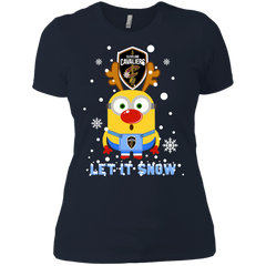 Minion Cleveland Cavaliers Primary Ugly Christmas Sweaters Let It Snow Ladies' Shirt - The White Eagles