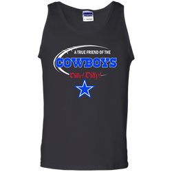 Nfl Dilly Dilly Dallas Cowboys A True Friend Of The Cowboys Tank Top - The White Eagles