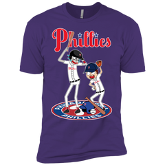 Philadelphia Phillies Baseball Rick And Morty Men's Sleeve Shirt - The White Eagles