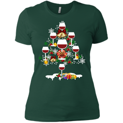 Christmas Is Coming Wine Santa Claus Ugly Christmas Sweater Ladies' Shirt - The White Eagles