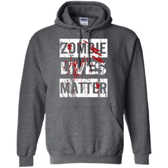 Zombie Lives Matter Tshirt Hoodie - The White Eagles