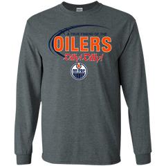 Dilly Dilly A True Friend Of The Edmonton Oilers LS Cotton T-Shirt - The White Eagles