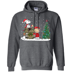 Atlanta Falcons Snoopy The Peanuts Ugly Christmas Sweater  Super Bowl Hoodie - The White Eagles