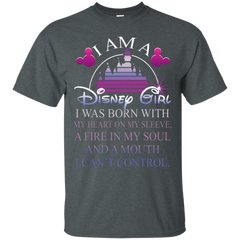 I Am A Disney Girl I Can't Control T-shirts Cotton T-Shirt - The White Eagles