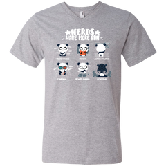 Nerds Have More Fun Shirt Men's V-Neck T-Shirt - The White Eagles