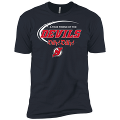 Dilly Dilly A True Friend Of The New Jersey Devils Men's Sleeve Shirt - The White Eagles